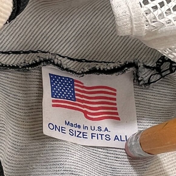 Vintage Miller Genuine Draft Beer Snap Back Hat Cap Yellow Black Adult Mens 80's - Picture 13 of 15